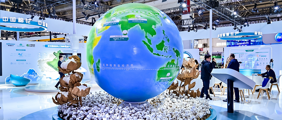 精彩视频回首 | 中国棉花，，，，，一棉一天下，，，，，尊龙凯时集团亮相第二届链博会